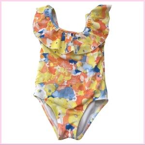 NWOT -JANIE and JACK - New 2T Ruffled Floral Suit